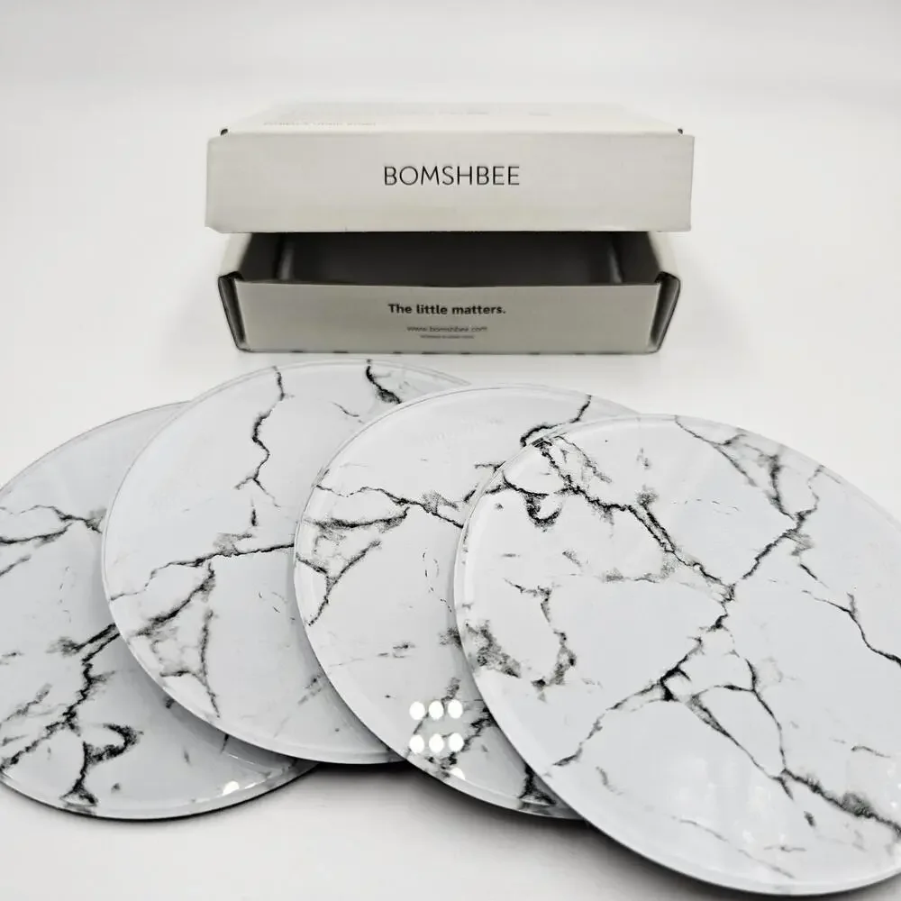 Glass Coaster Bomshbee‎ Posh Circle